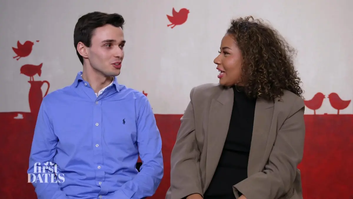 Gibt es ein zweites Date für Joan und Andreas? Gute Gespräche und leckeres Essen