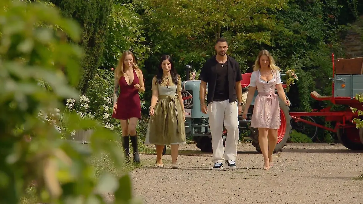 Wer erobert das Herz des sportlichen Bauern? Drei Frauen für Bastian