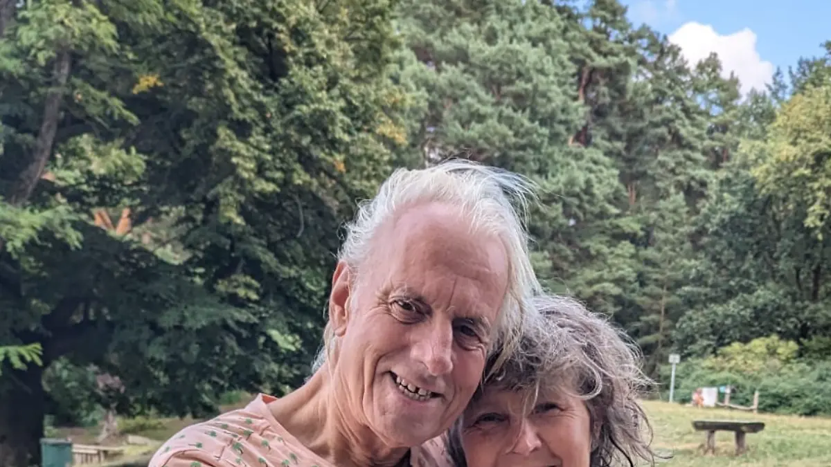 Katrin und Paul Davis- Freunde von verstorbenen Jan Koch