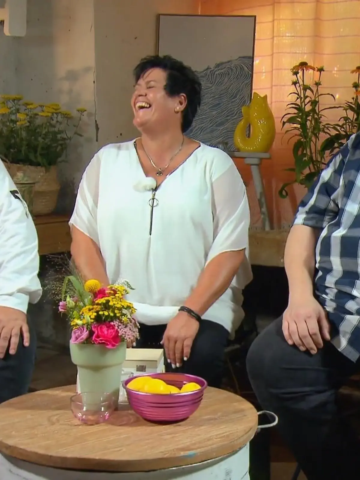 Bild zu: "Simone genießt das Kennenlernen"