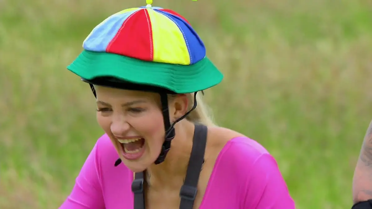 Edda reißt die Hutschnur beim Fahrrad-Parcours "´Das ist nicht so einfach"