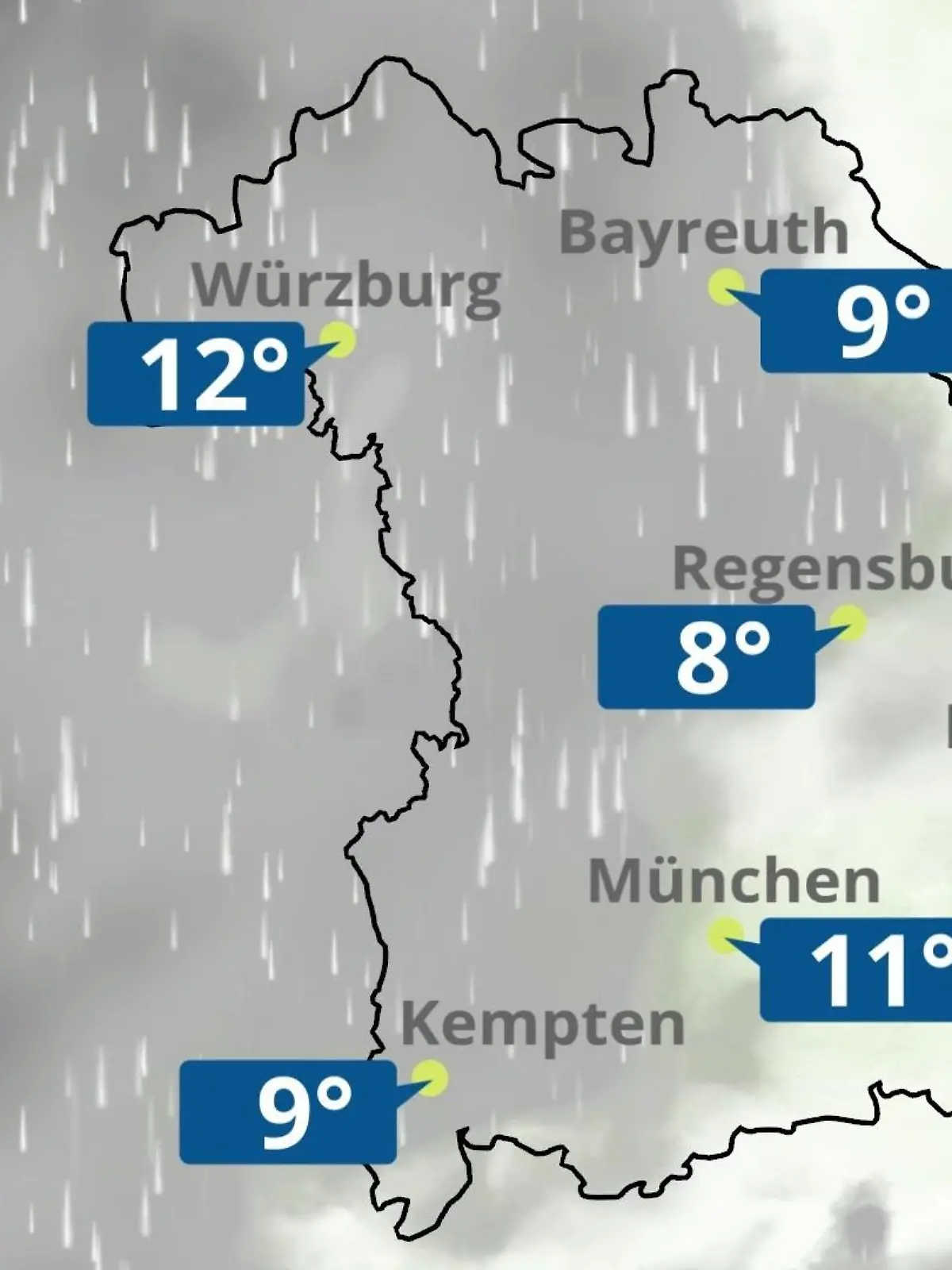 Bild zu: "Bayern: Wie wird das Wetter?"