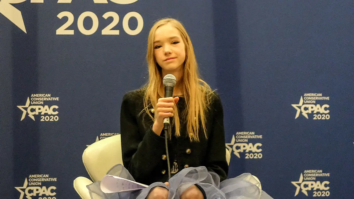 Die rechte Influencerin Naomi Seibt. (Archivbild)