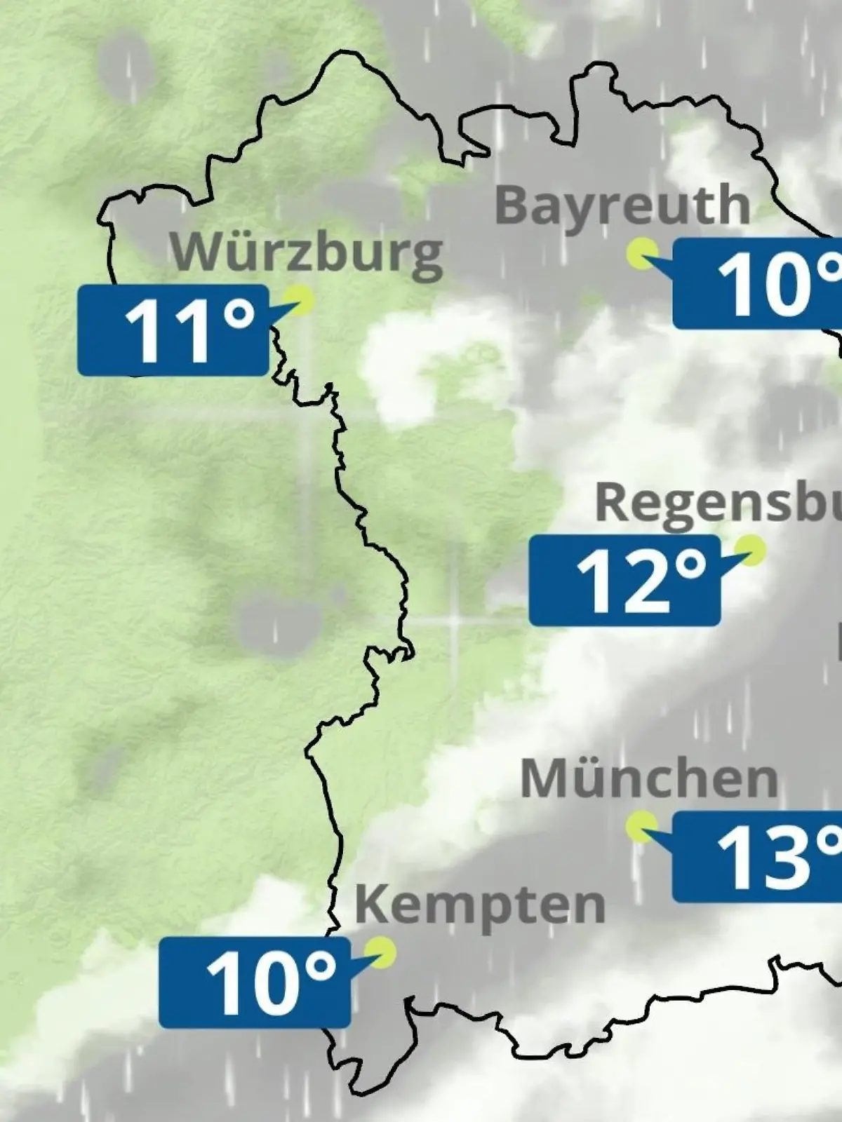 Bild zu: "Bayern: Wie wird das Wetter?"