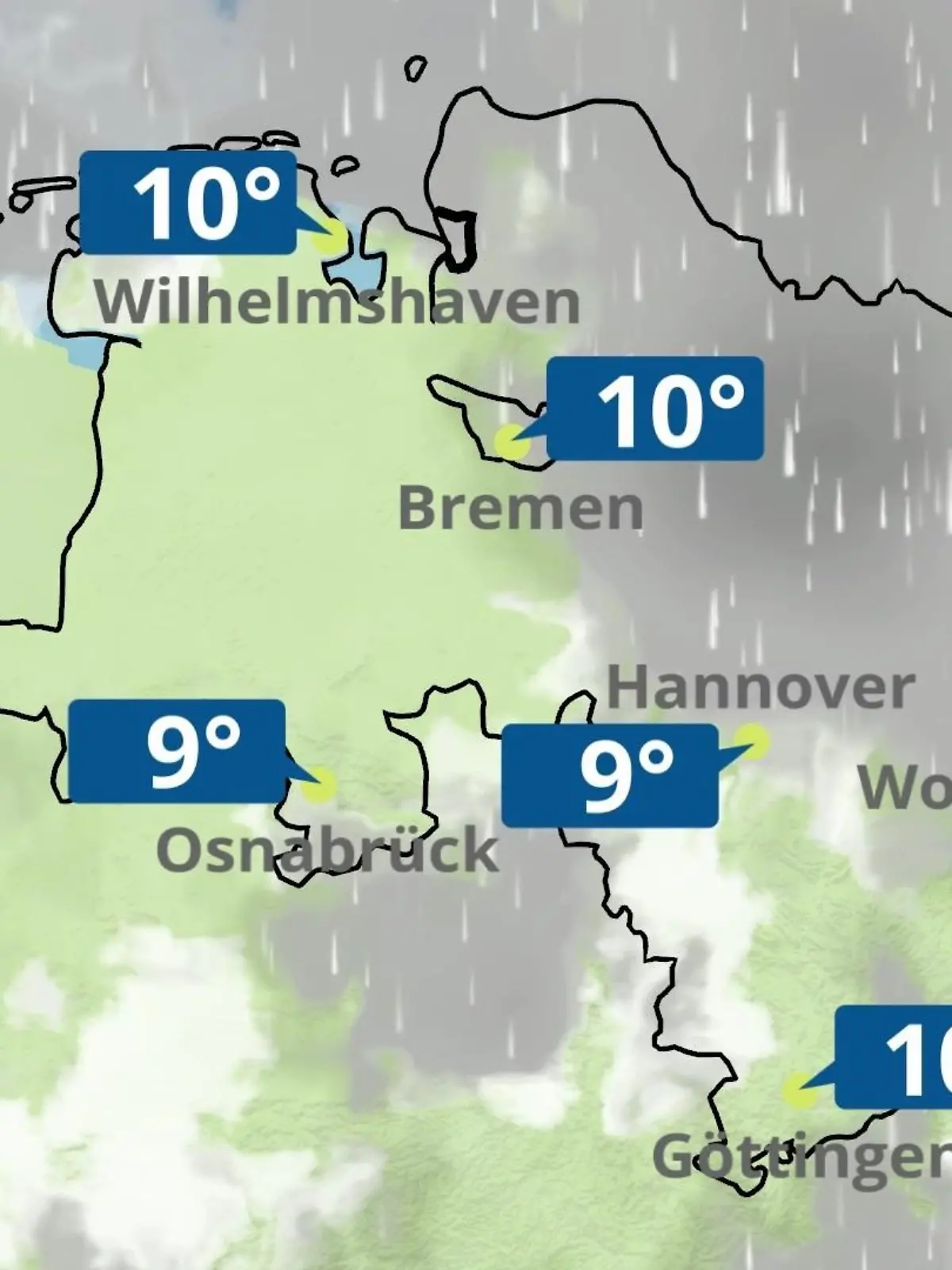 Bild zu: "Bremen und Niedersachsen: Wie wird das Wetter?"