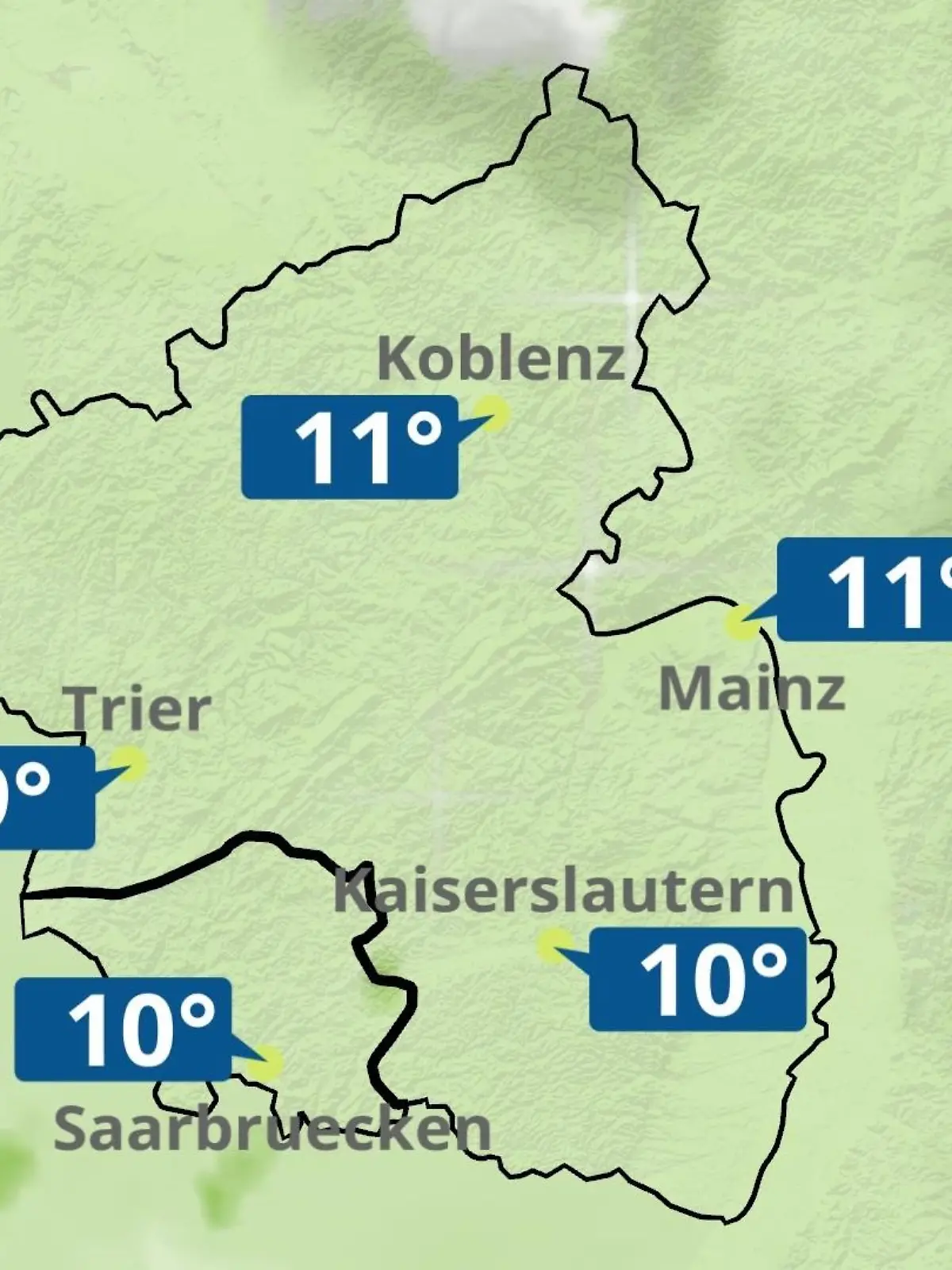 Bild zu: "Rheinland-Pfalz, Saarland: Wie wird das Wetter?"