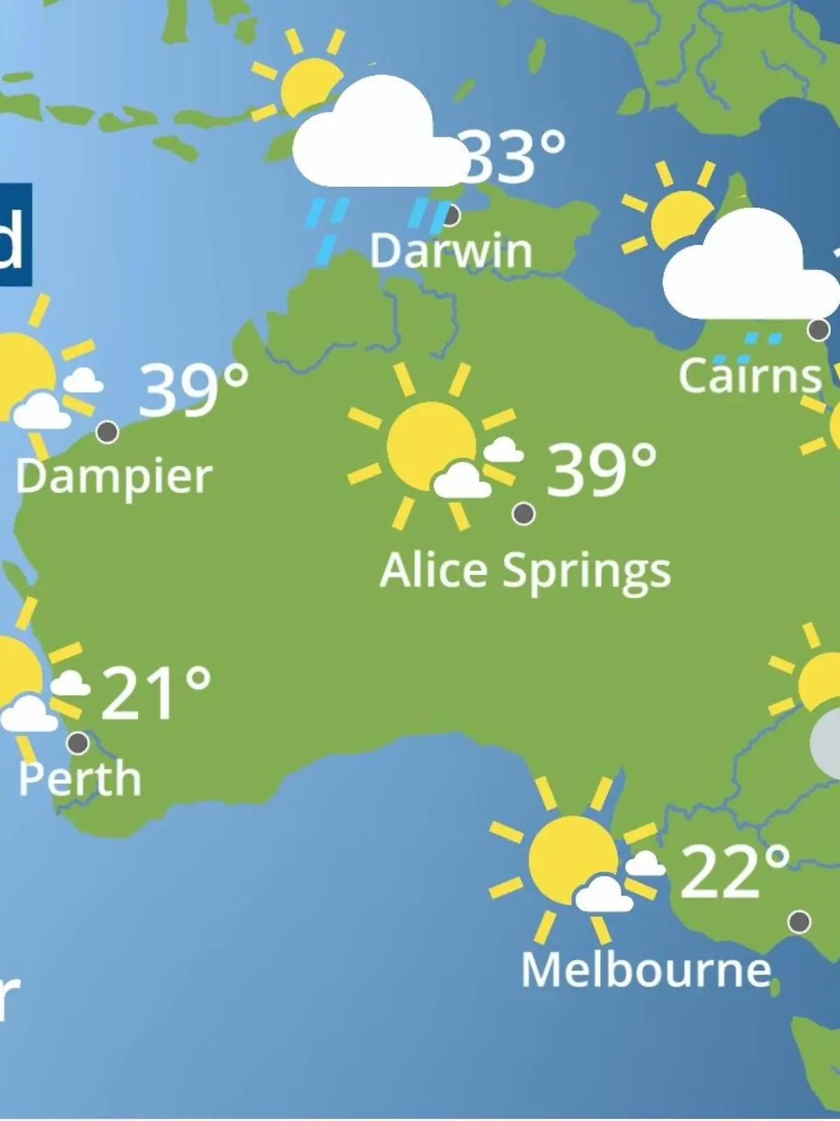 Bild zu: "Australien: Wie wird das Wetter?"