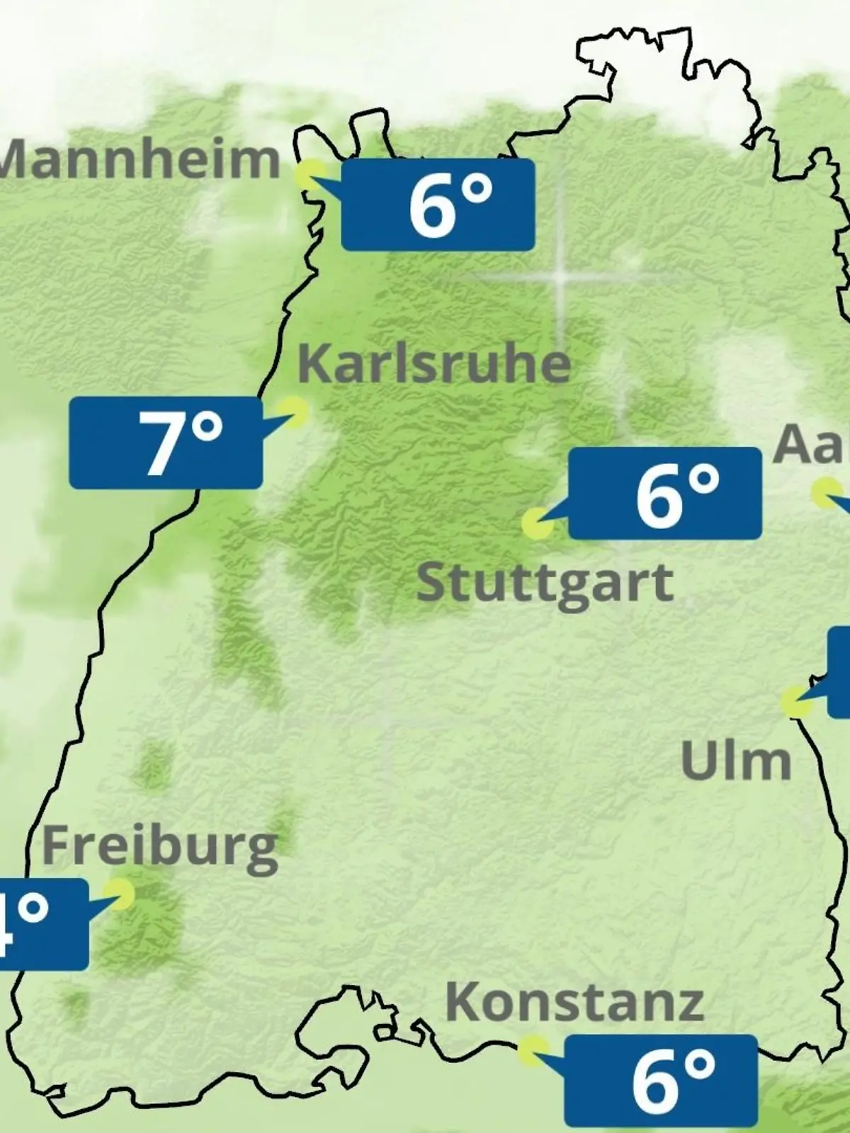 Bild zu: "Baden-Württemberg: Wie wird das Wetter?"