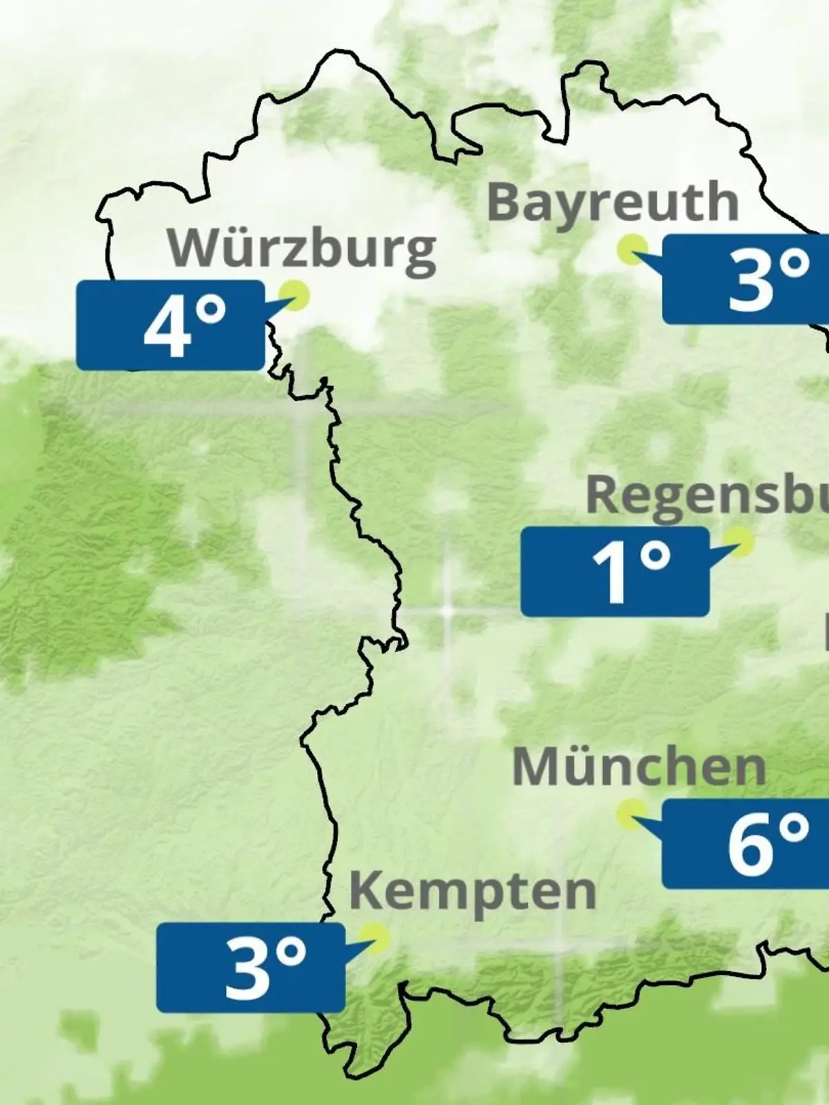 Bild zu: "Bayern: Wie wird das Wetter?"