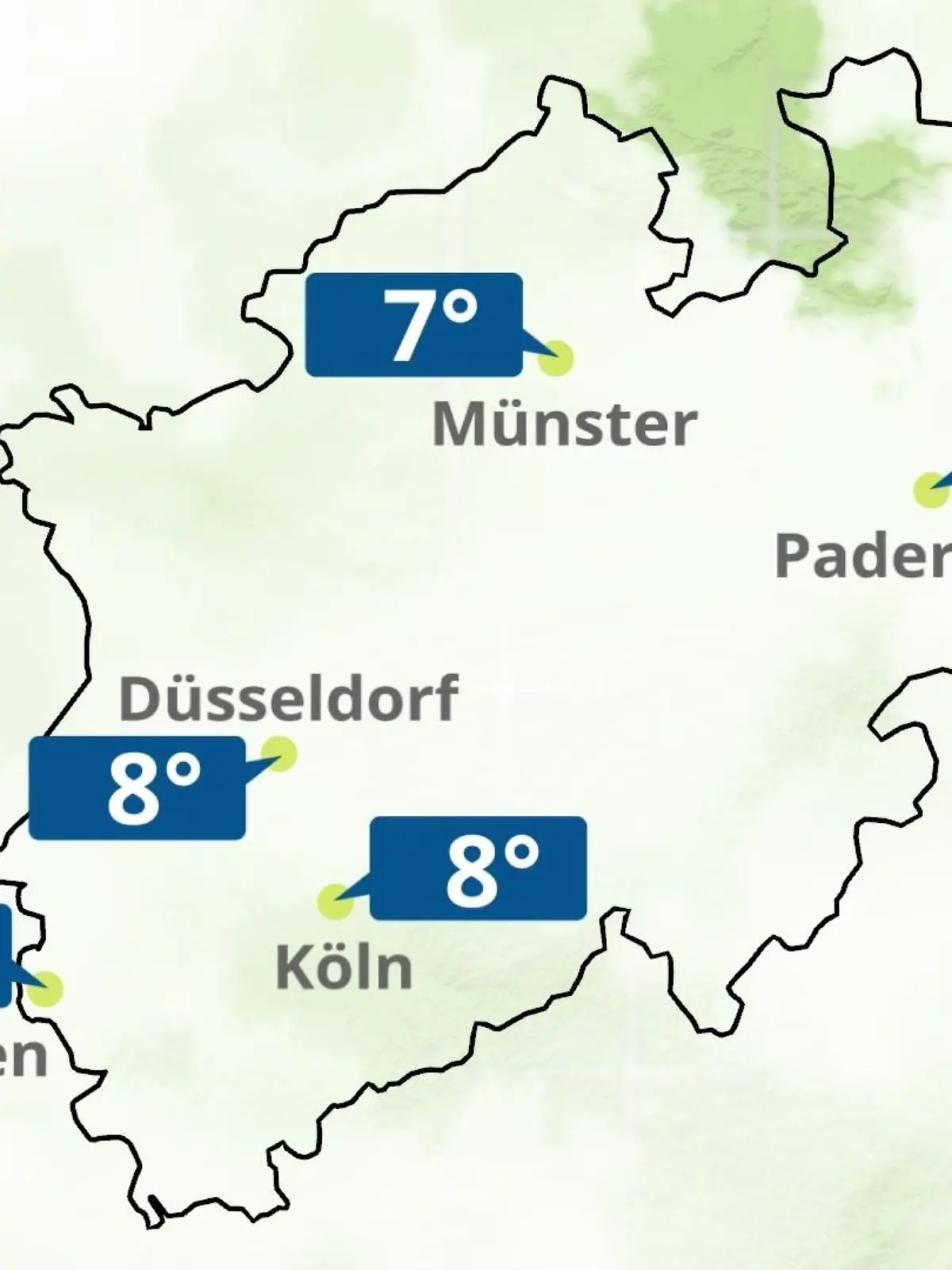 Bild zu: "Nordrhein-Westfalen: Wie wird das Wetter?"