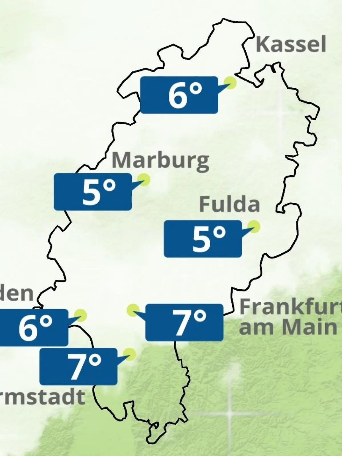 Bild zu: "Hessen: Wie wird das Wetter?"