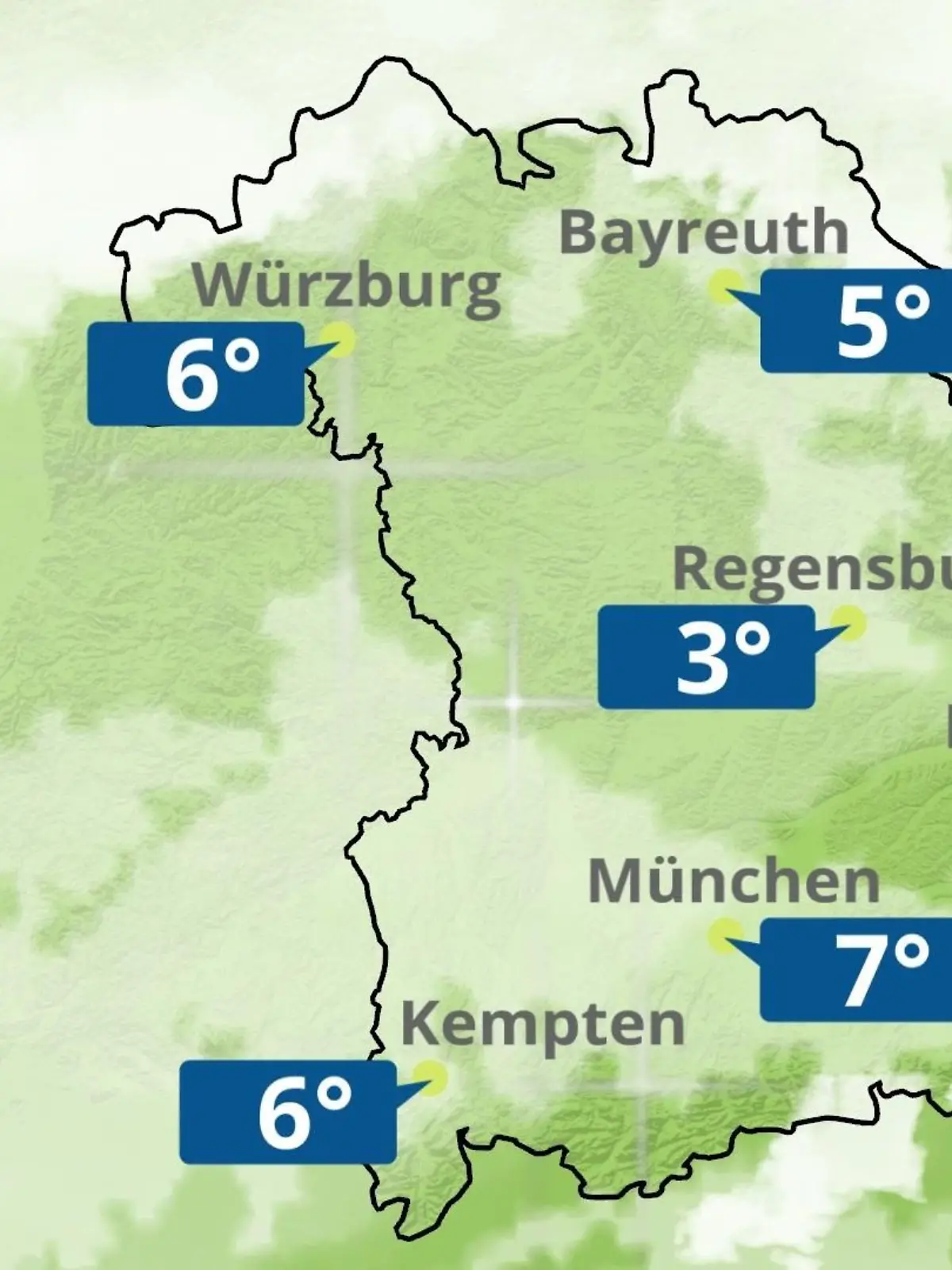 Bild zu: "Bayern: Wie wird das Wetter?"