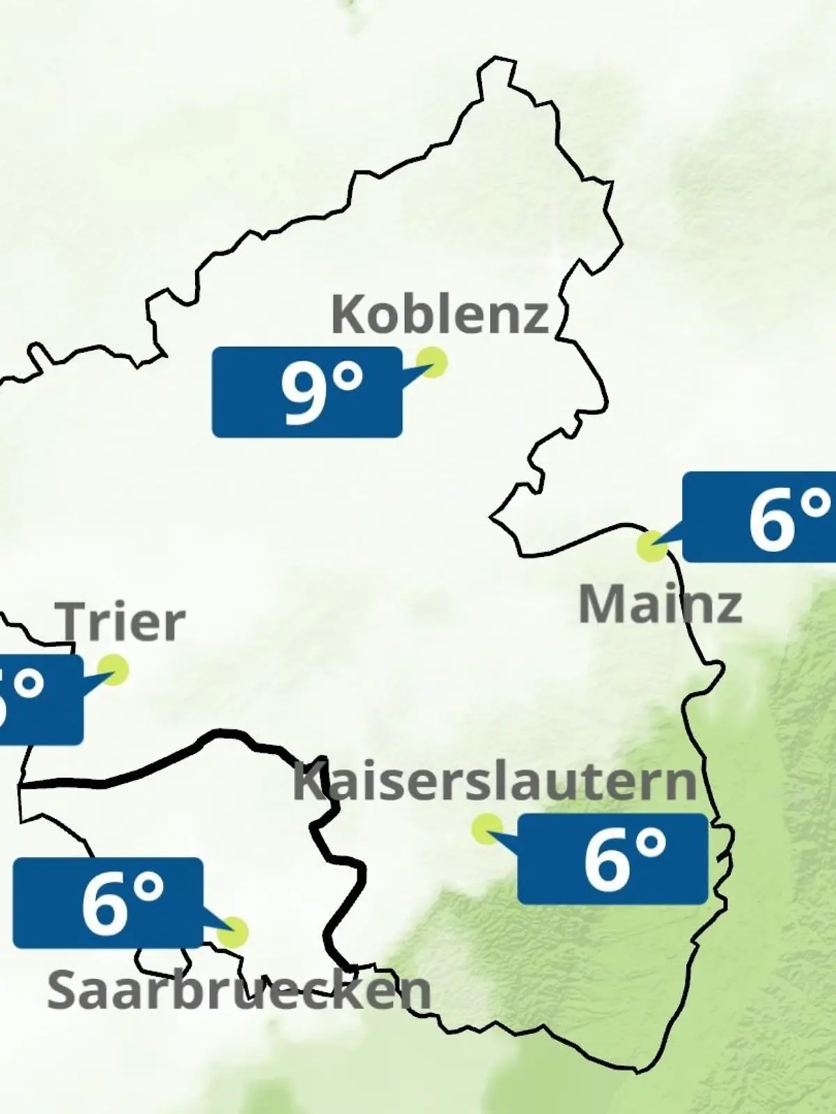 Bild zu: "Rheinland-Pfalz, Saarland: Wie wird das Wetter?"