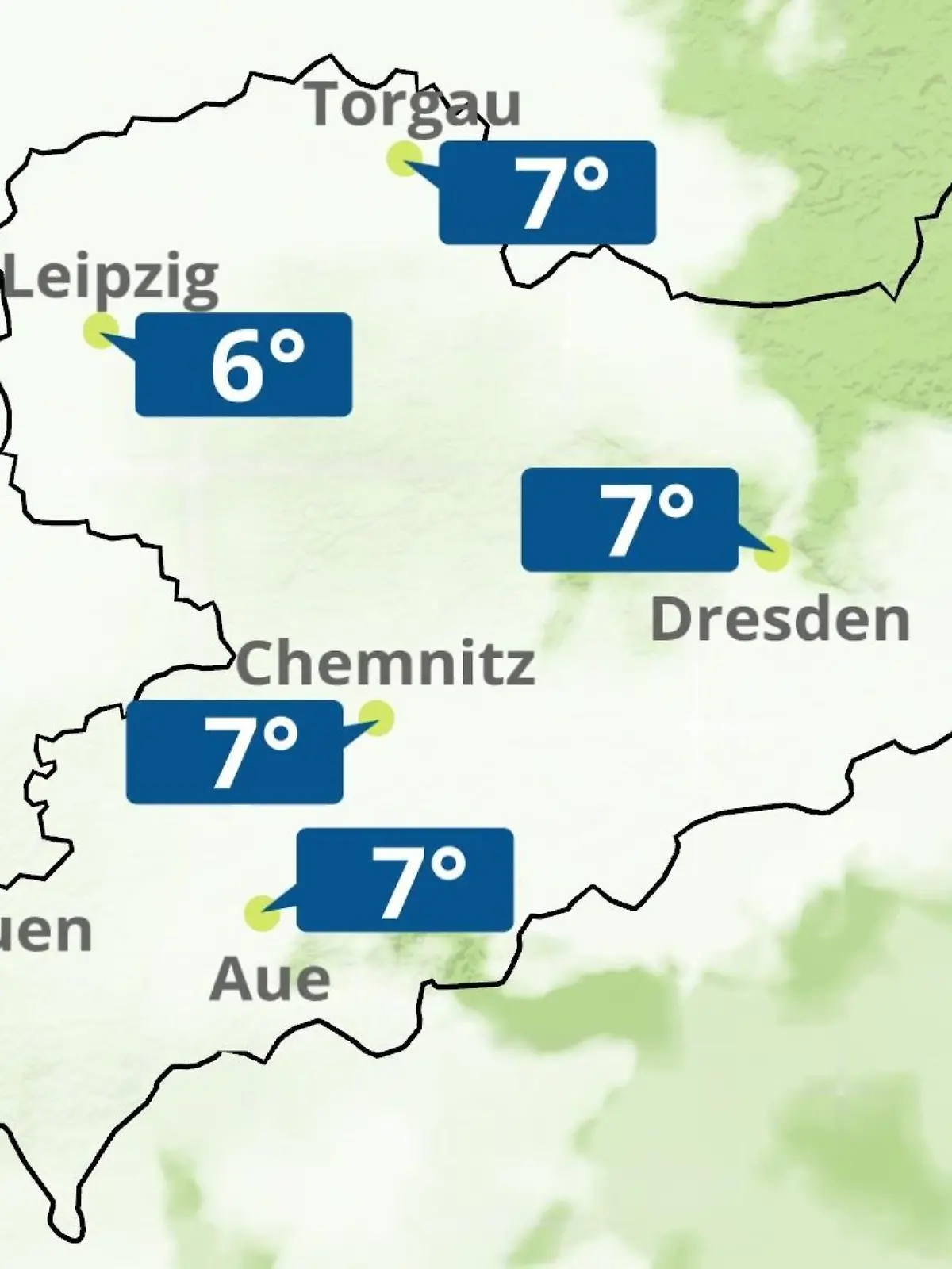 Bild zu: "Sachsen: Wie wird das Wetter?"