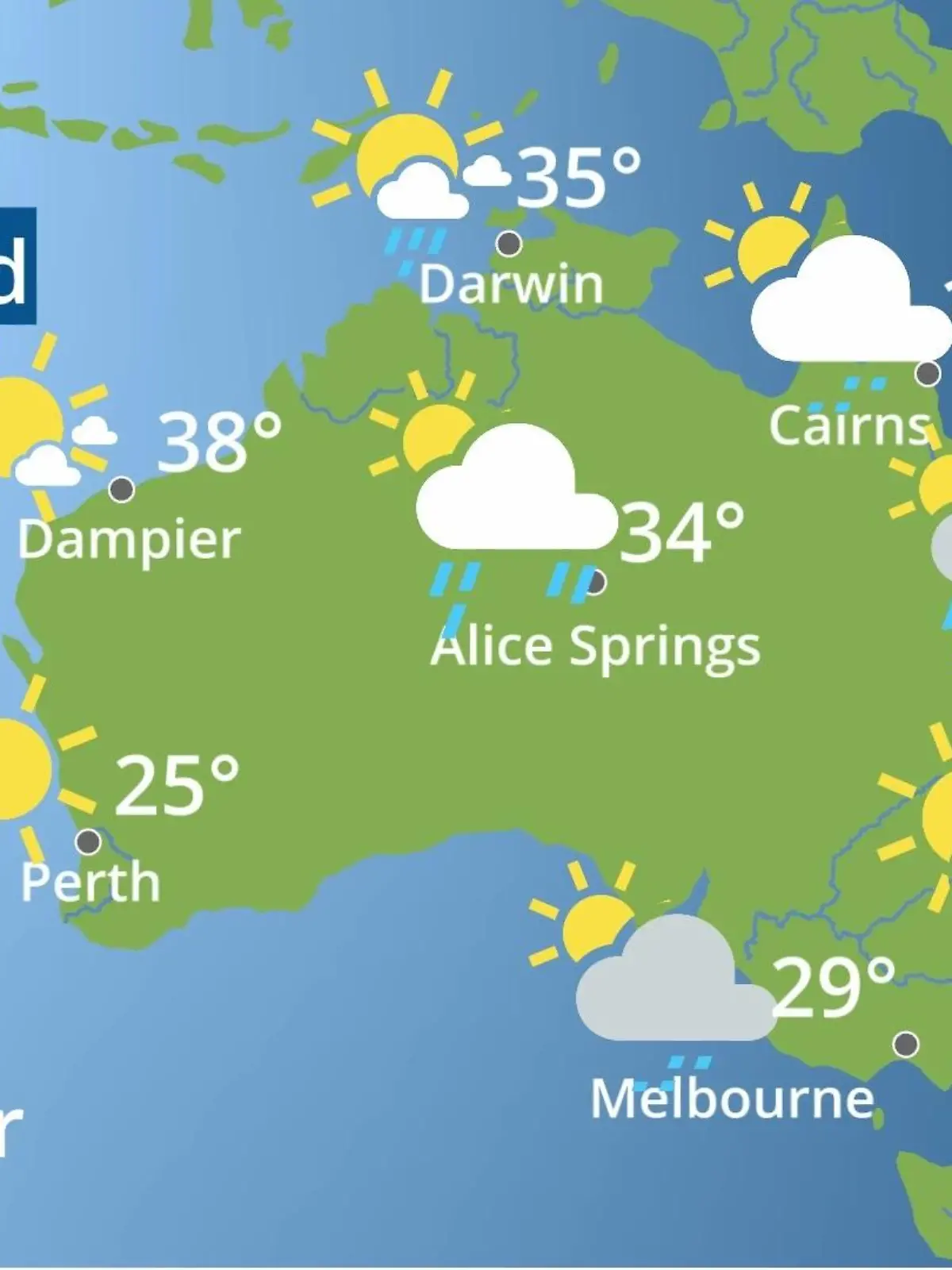 Bild zu: "Australien: Wie wird das Wetter?"