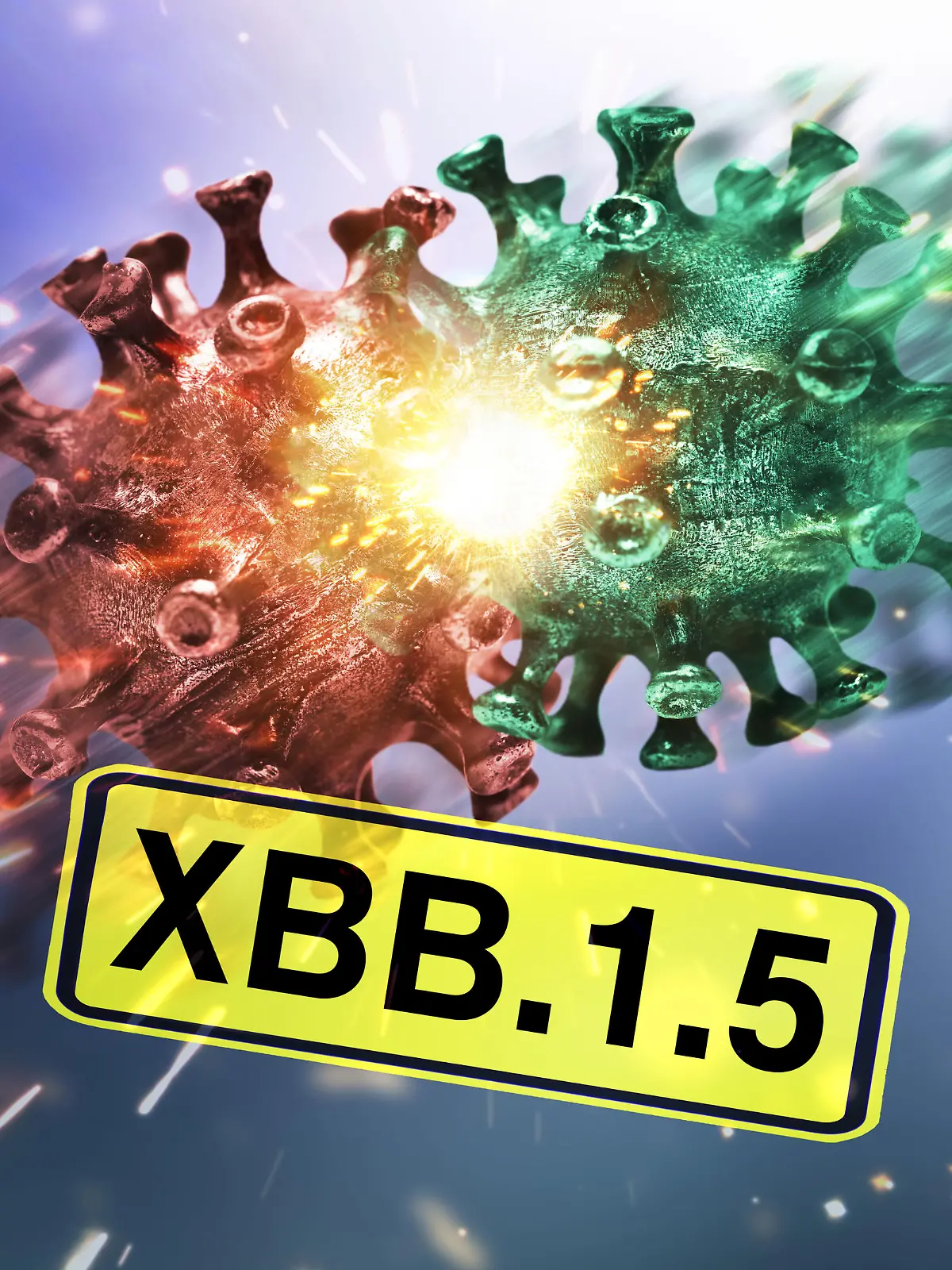 Corona-Variante XBB.1.5, Symbolfoto / action press