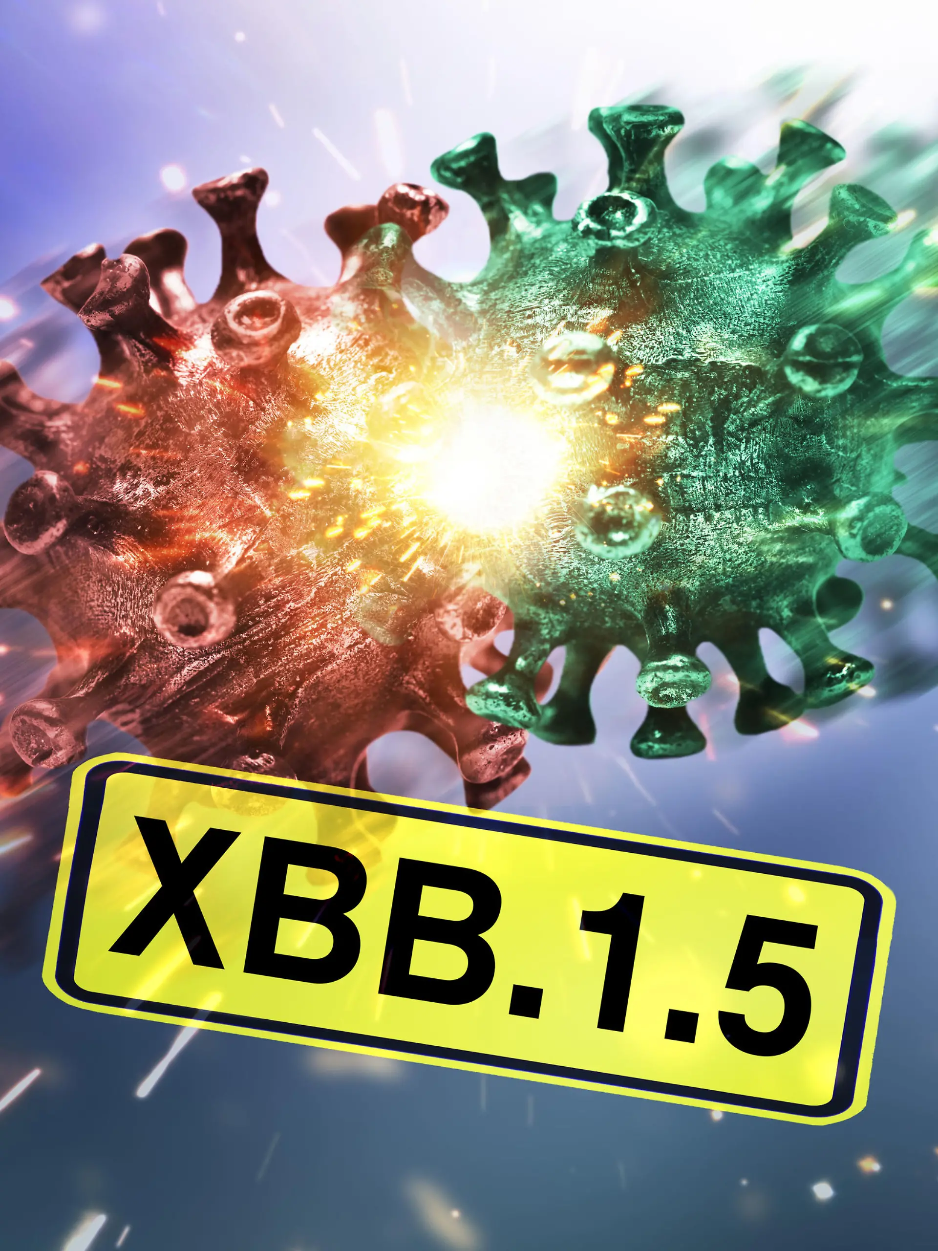Corona-Variante XBB.1.5, Symbolfoto / action press