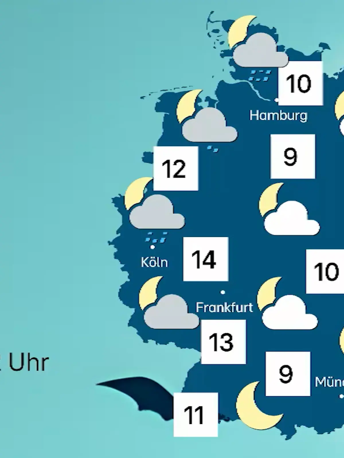 Am Halloween-Abend sieht es gar nicht so schlecht aus