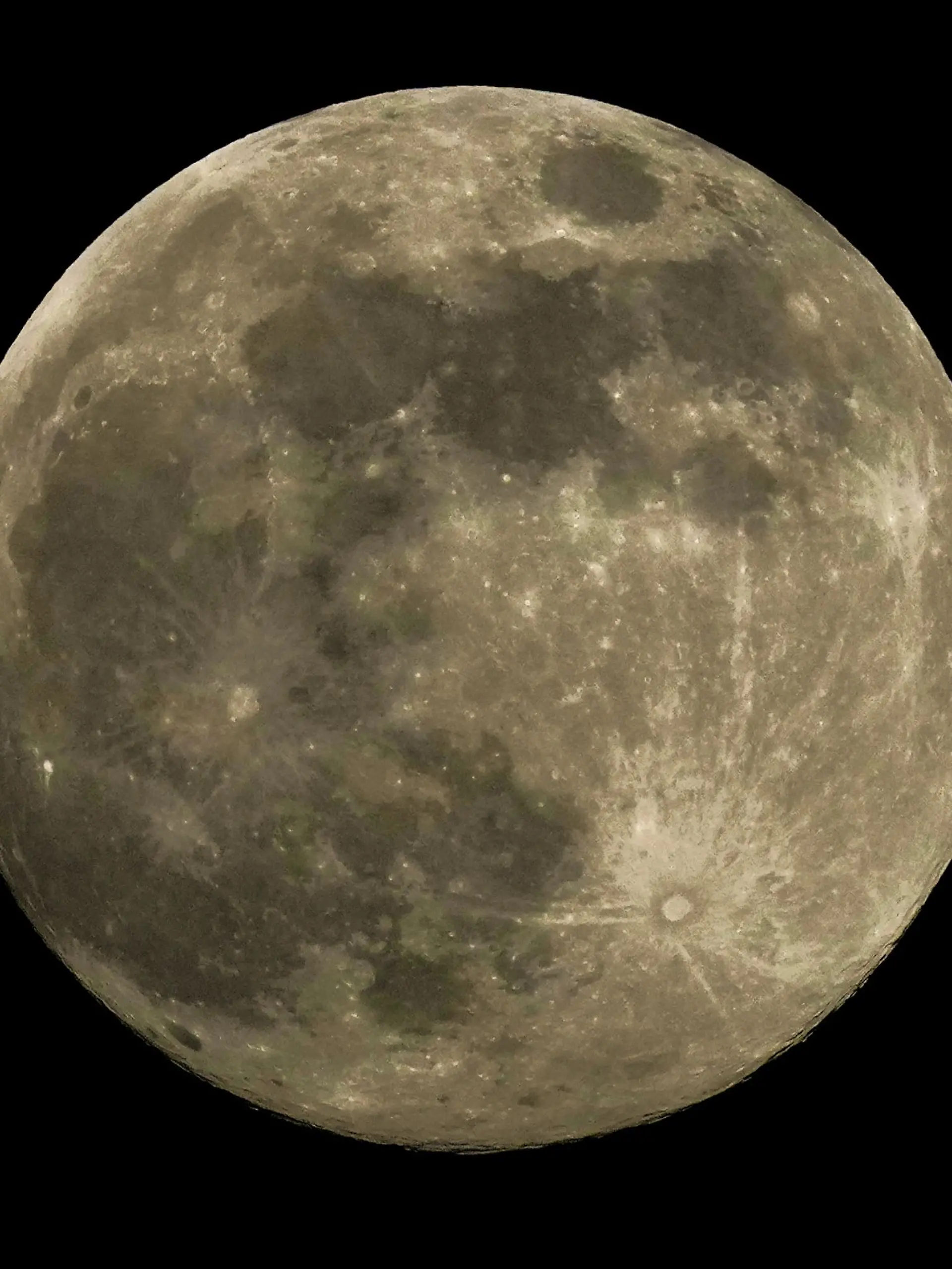 Supermond in Indien