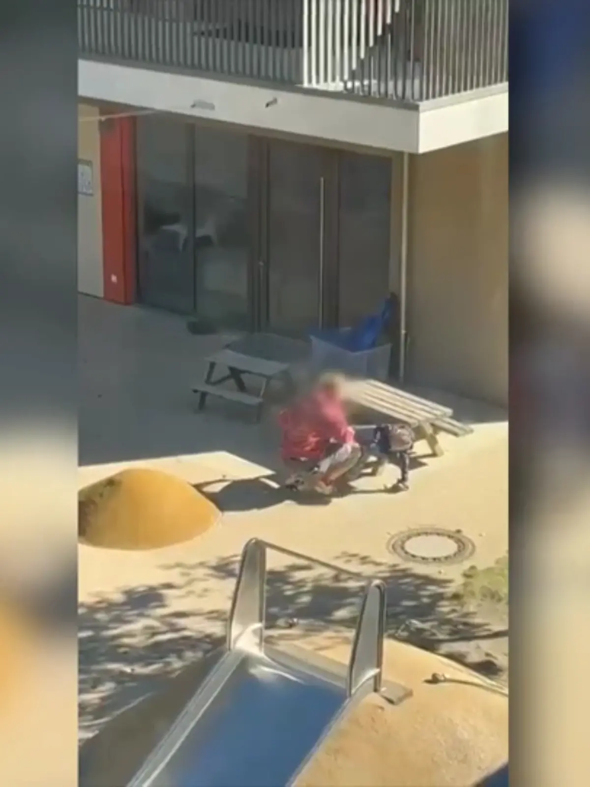 Ein Video zeigt den schrecklichen Vorfall