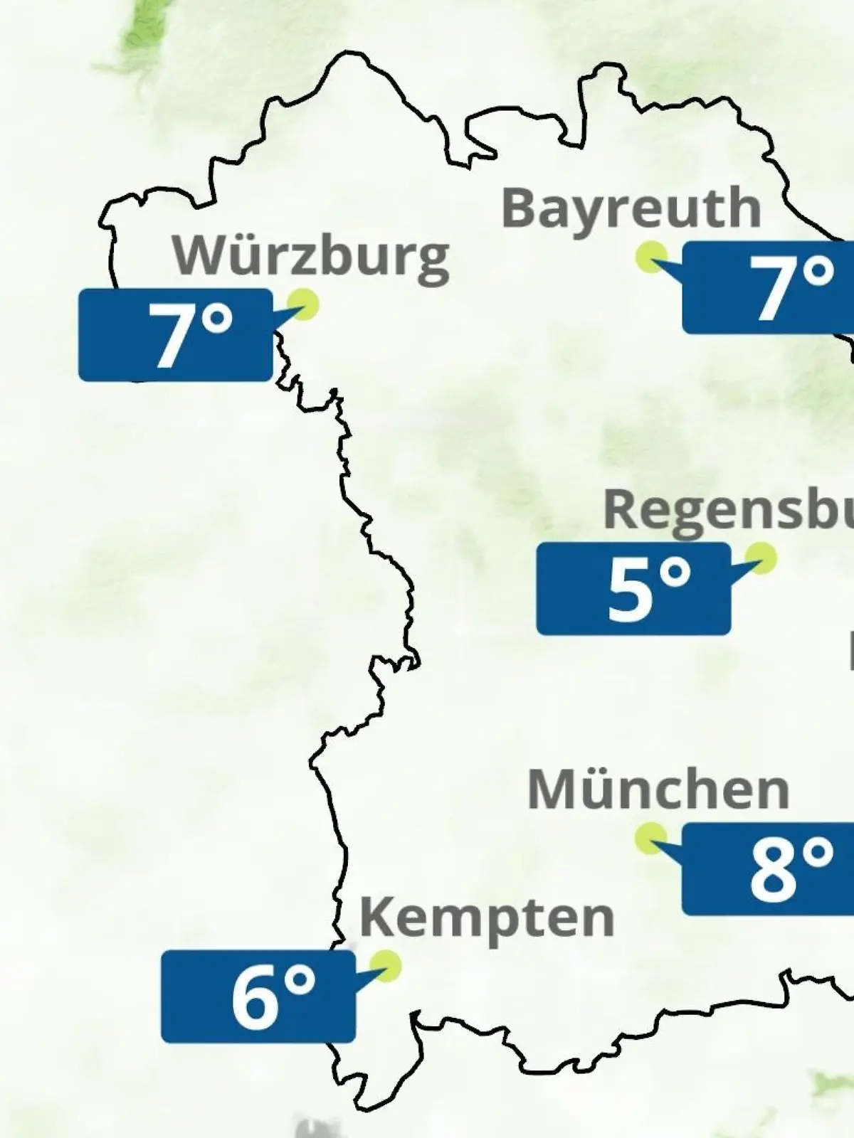 Bild zu: "Bayern: Wie wird das Wetter?"