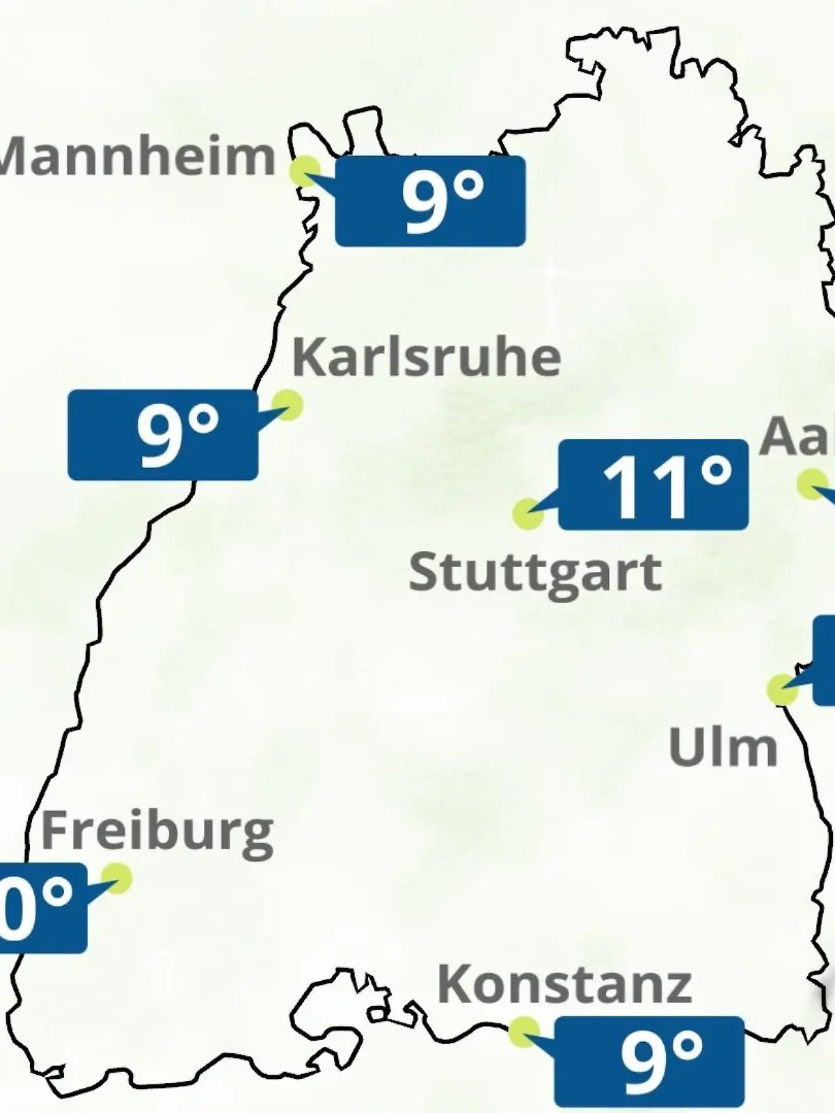 Bild zu: "Baden-Württemberg: Wie wird das Wetter?"