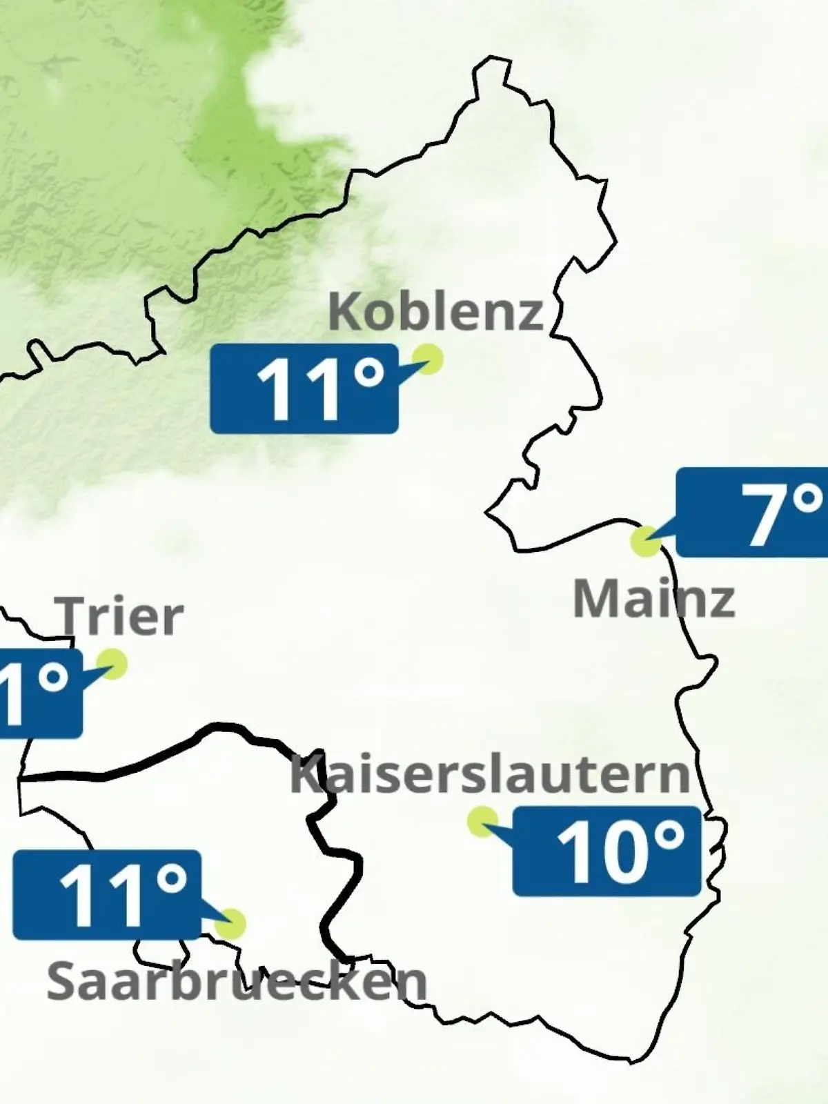 Bild zu: "Rheinland-Pfalz, Saarland: Wie wird das Wetter?"