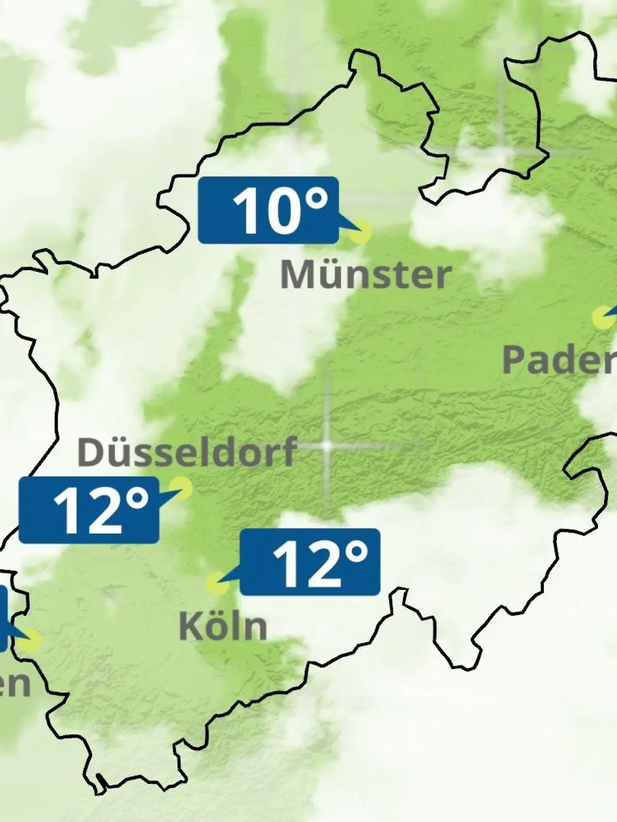 Bild zu: "Nordrhein-Westfalen: Wie wird das Wetter?"