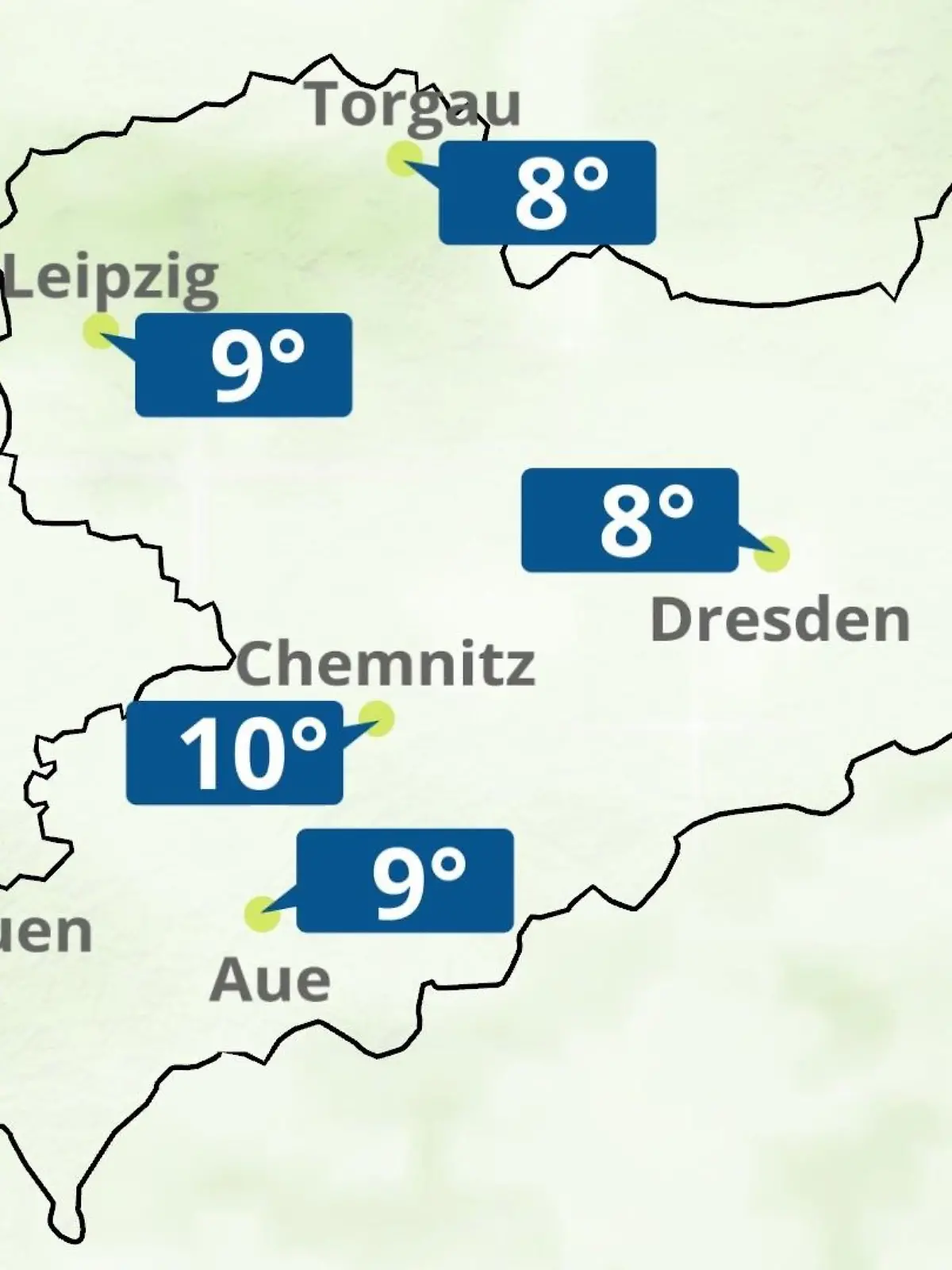 Bild zu: "Sachsen: Wie wird das Wetter?"