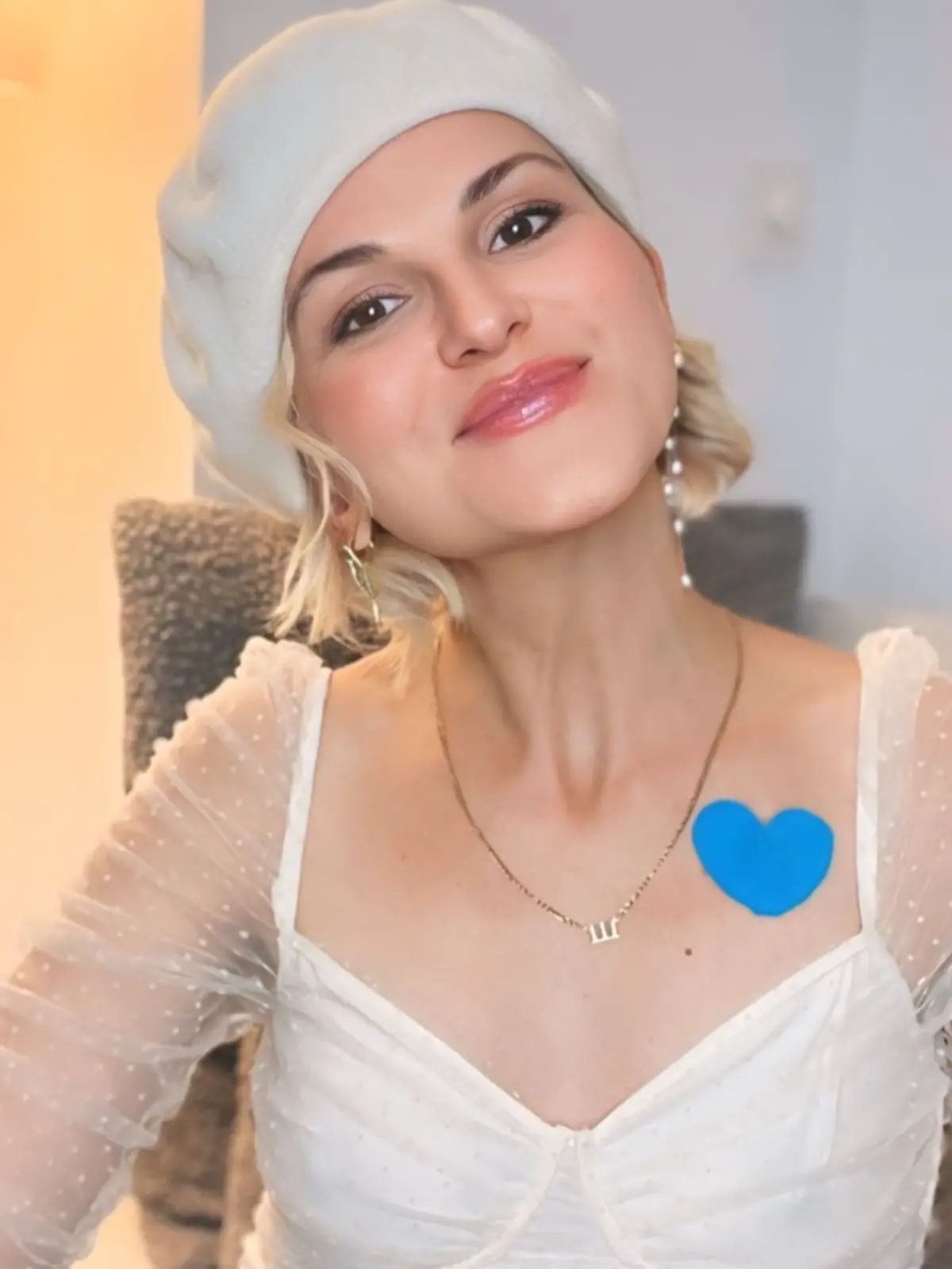 Sarah von Charmier will nach der eigenen Brustkrebs-Erkrankung anderen Mut machen.