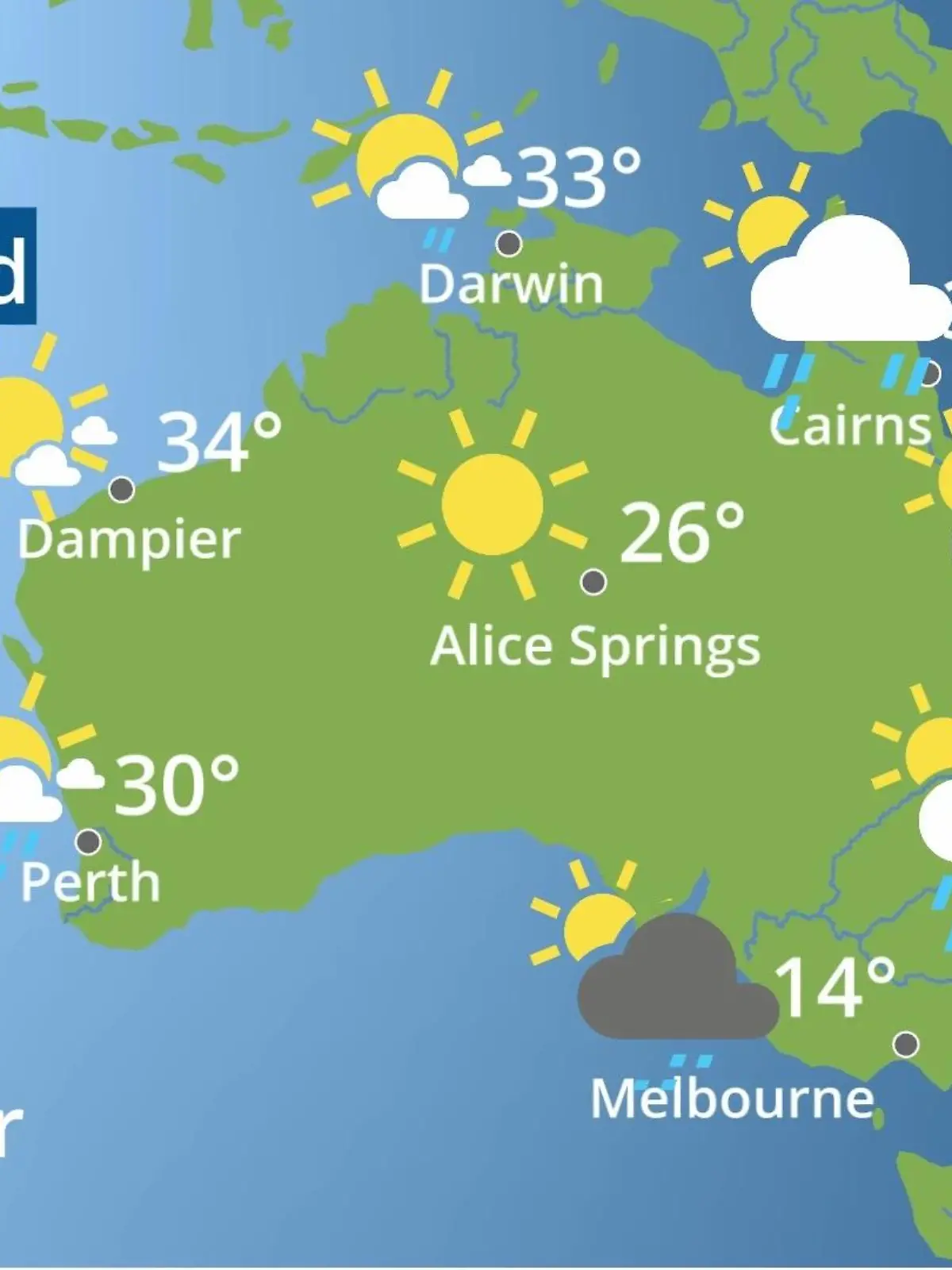 Bild zu: "Australien: Wie wird das Wetter?"