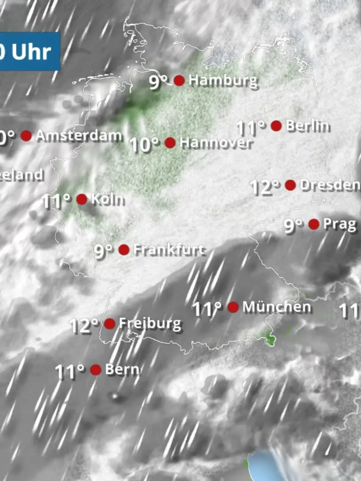 Bild zu: "Kaum trockene Stellen in Sicht"