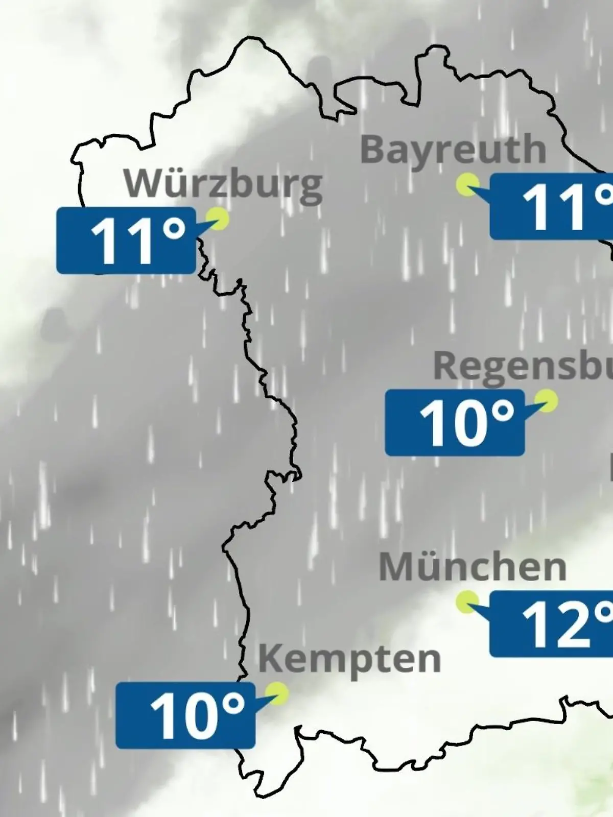 Bild zu: "Bayern: Wie wird das Wetter?"