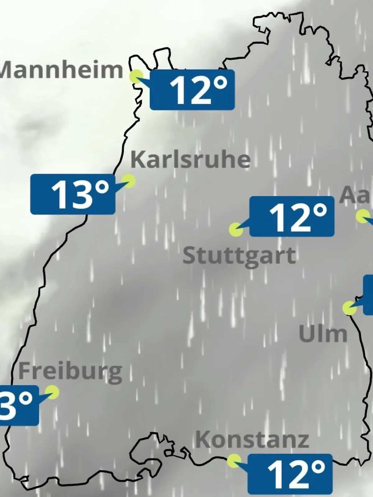 Bild zu: "Baden-Württemberg: Wie wird das Wetter?"