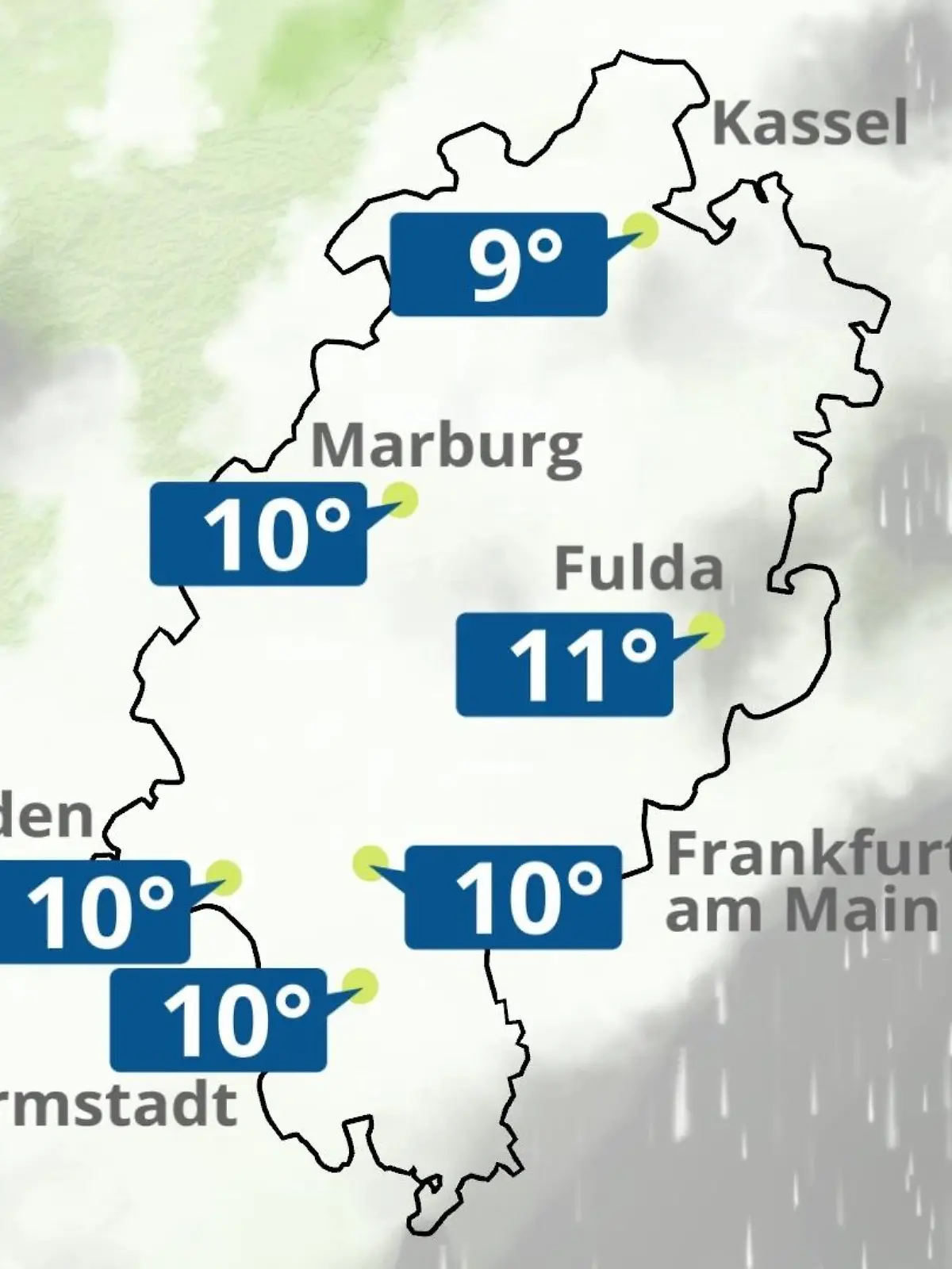 Bild zu: "Hessen: Wie wird das Wetter?"