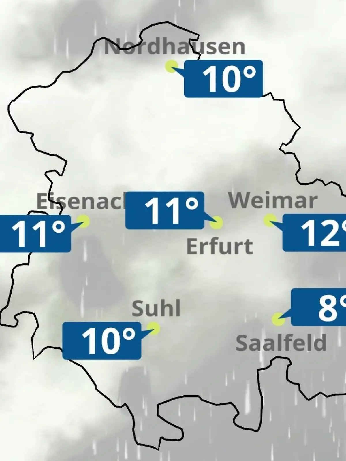 Bild zu: "Thüringen: Wie wird das Wetter?"