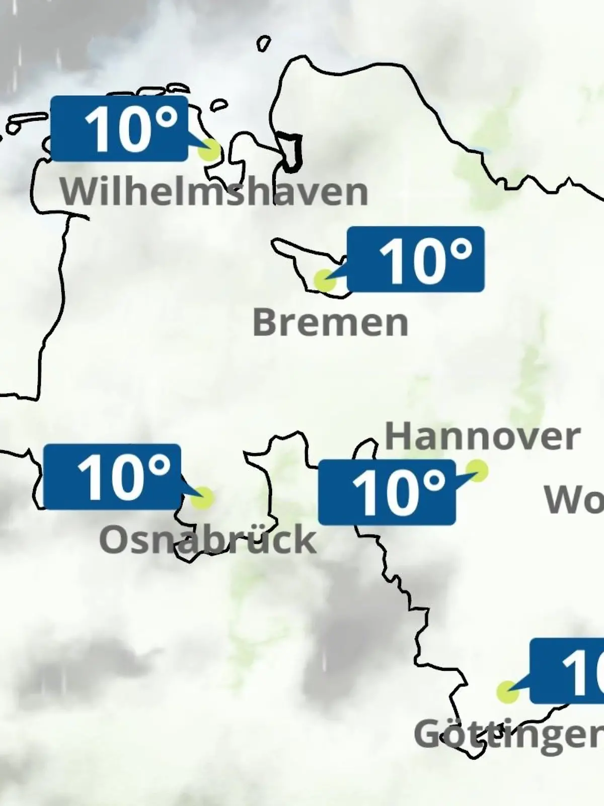 Bild zu: "Bremen und Niedersachsen: Wie wird das Wetter?"