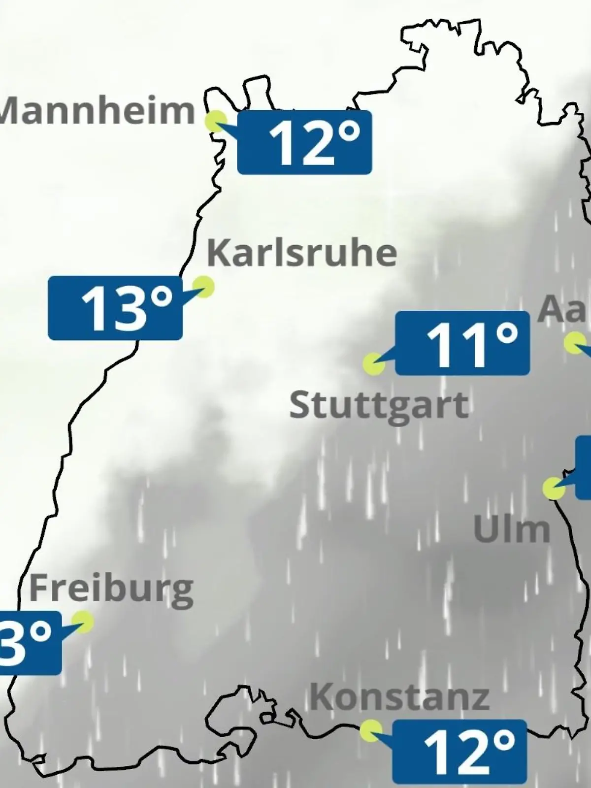 Bild zu: "Baden-Württemberg: Wie wird das Wetter?"