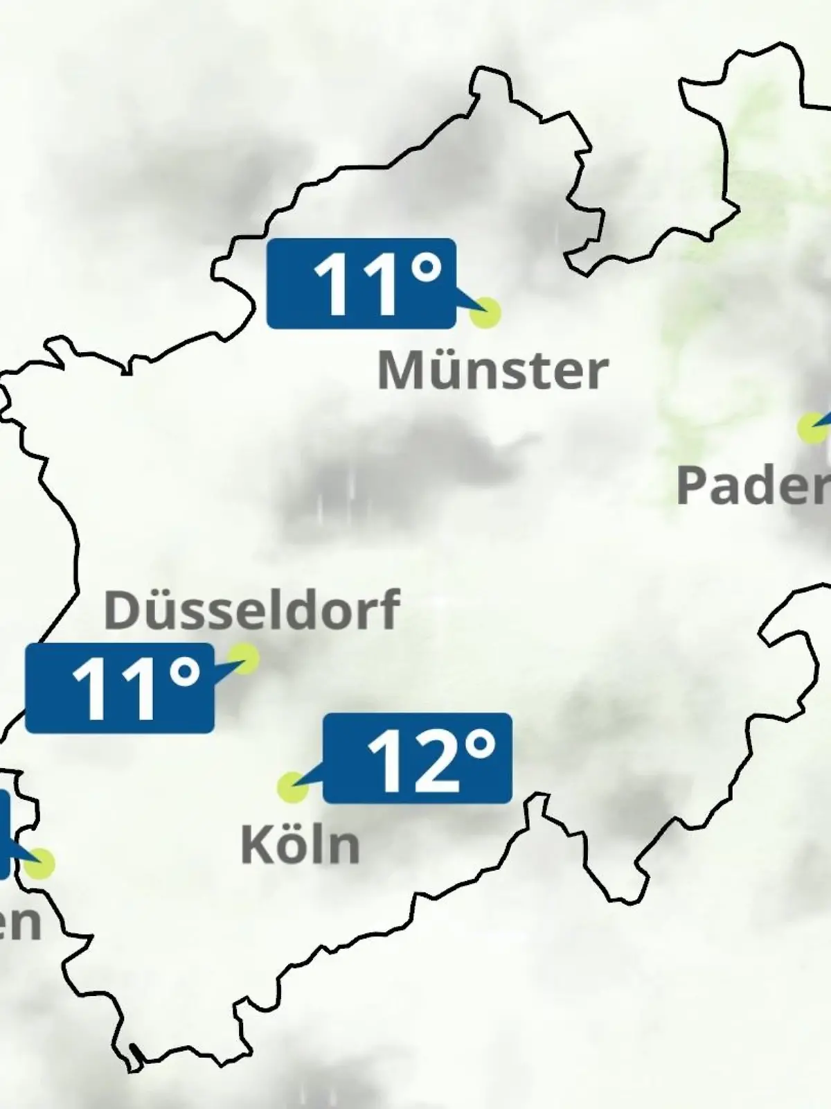 Bild zu: "Nordrhein-Westfalen: Wie wird das Wetter?"