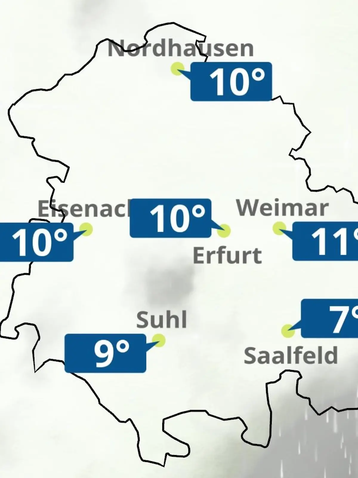 Bild zu: "Thüringen: Wie wird das Wetter?"