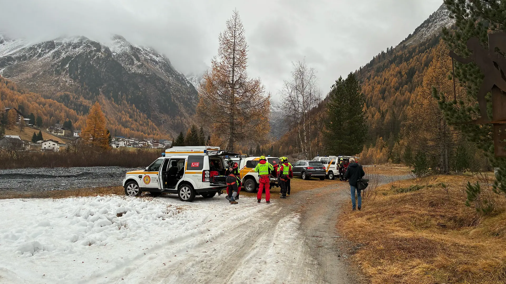 Rettungseinsatz nach Lawinenunglück in Südtirol