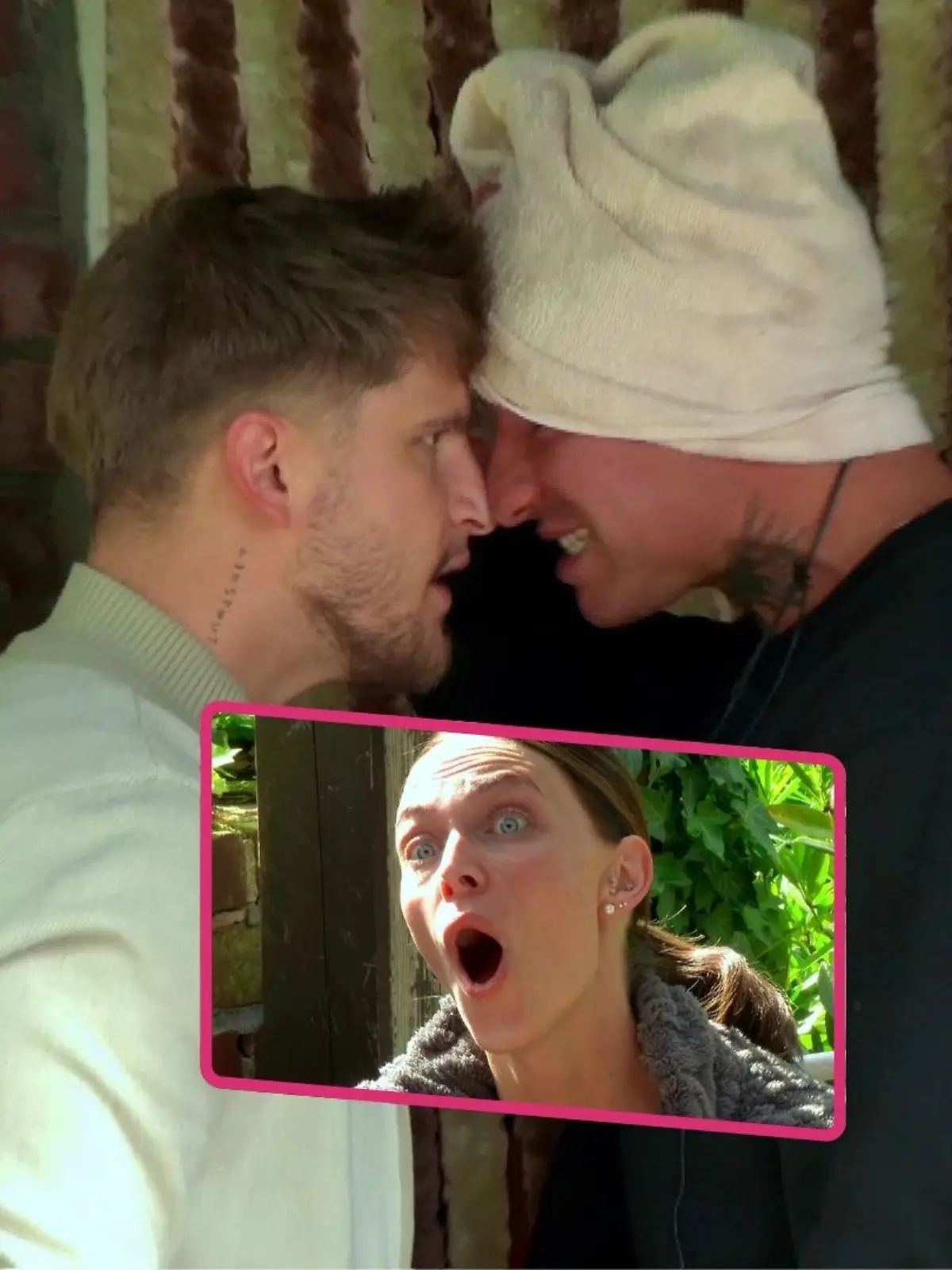 Heads-up im Sommerhaus