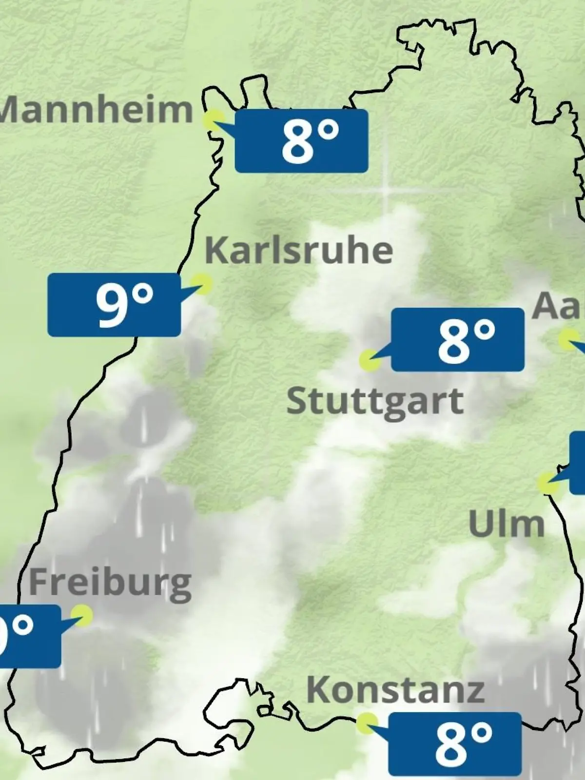 Bild zu: "Baden-Württemberg: Wie wird das Wetter?"