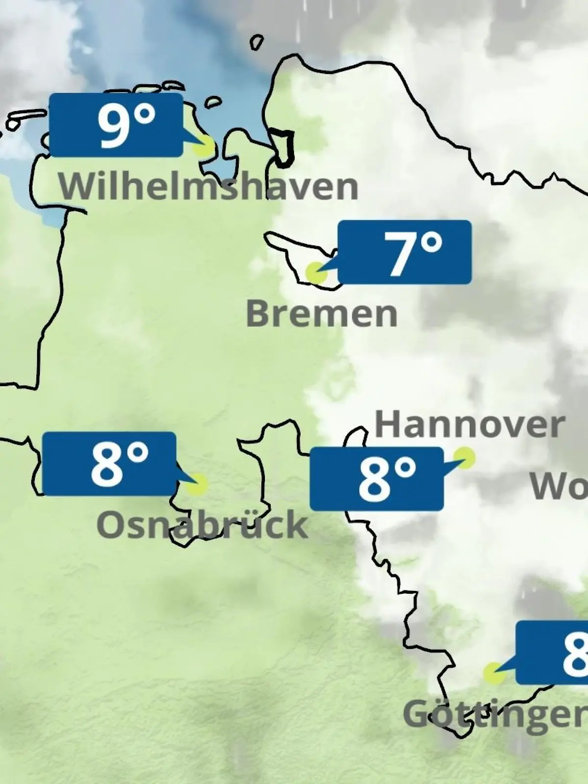 Bild zu: "Bremen und Niedersachsen: Wie wird das Wetter?"