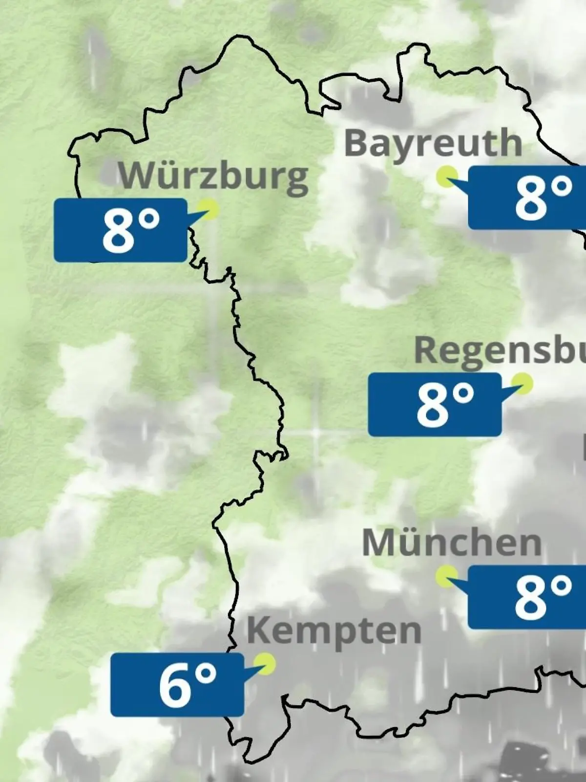 Bild zu: "Bayern: Wie wird das Wetter?"