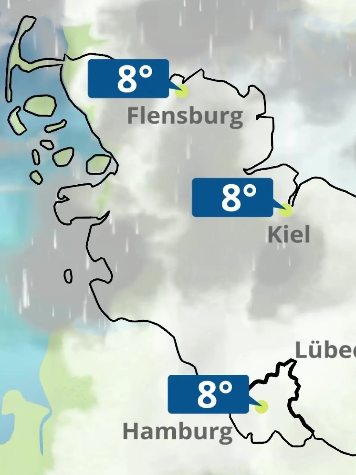 Bild zu: "Hamburg, Schleswig-Holstein: Wie wird das Wetter?"