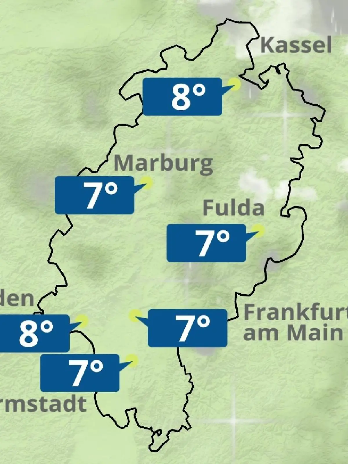 Bild zu: "Hessen: Wie wird das Wetter?"