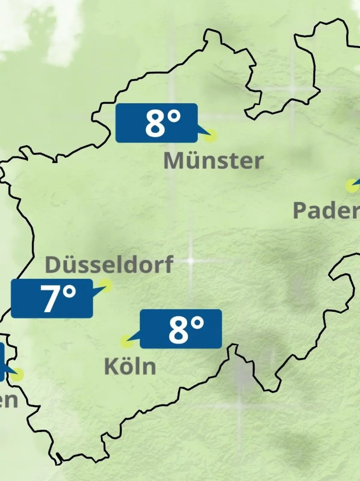Bild zu: "Nordrhein-Westfalen: Wie wird das Wetter?"