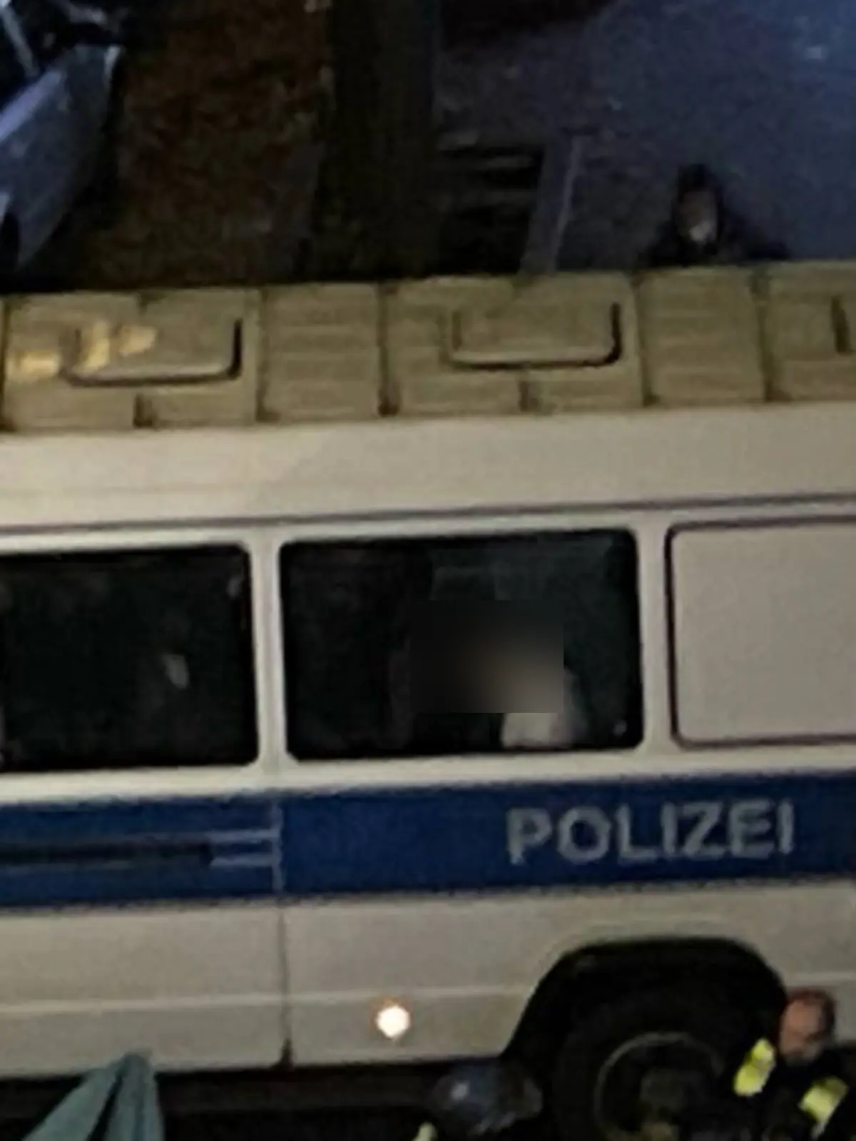 Der Syrer (22) kurz nach seiner Festnahme. 