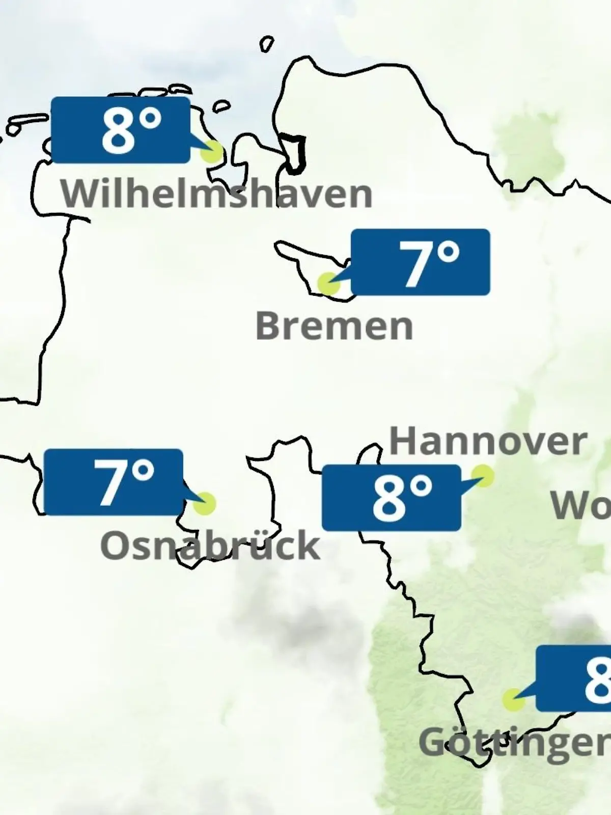 Bild zu: "Bremen und Niedersachsen: Wie wird das Wetter?"